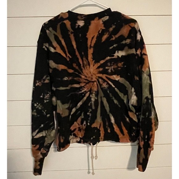 Emory Park Tie Dye Sweatshirt, Thick Knit Drawstring‎ Bottom, Size Small - Picture 4 of 5